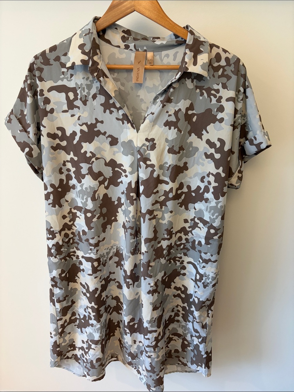Women's camouflage dress